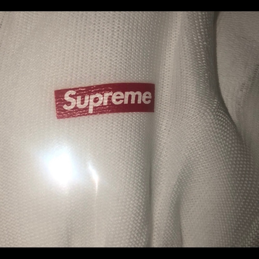 Supreme White Rubberized Gloves - image 7